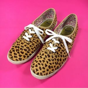 Opening Ceremony Keds OC Champion Leopard Print Sneaker Shoe Womens 12 Mens 10